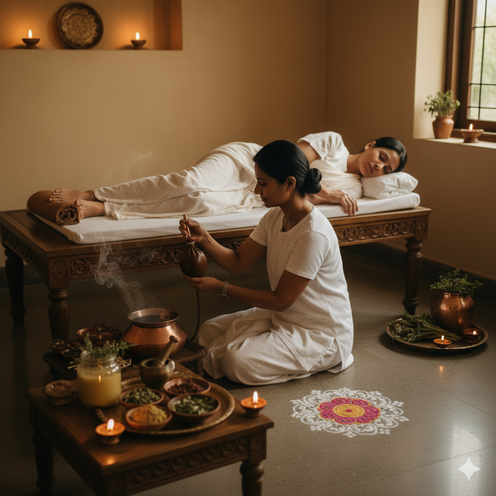Ayurvedic Panchkarma therapy at Atreya Ayurvedam Bareilly